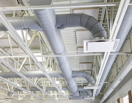 Design White ventilation pipes