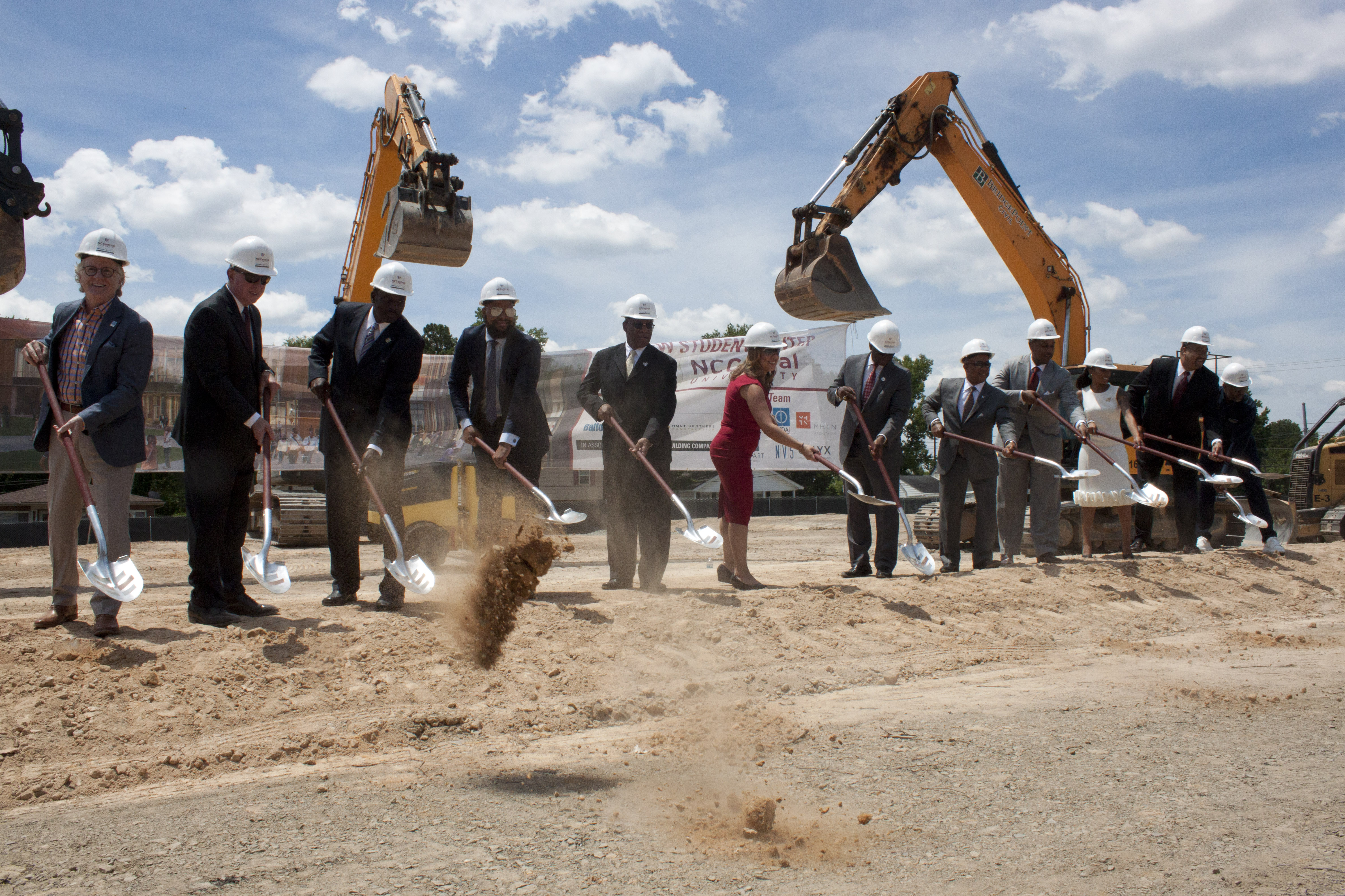 NCCU Student Center Groundbreaking