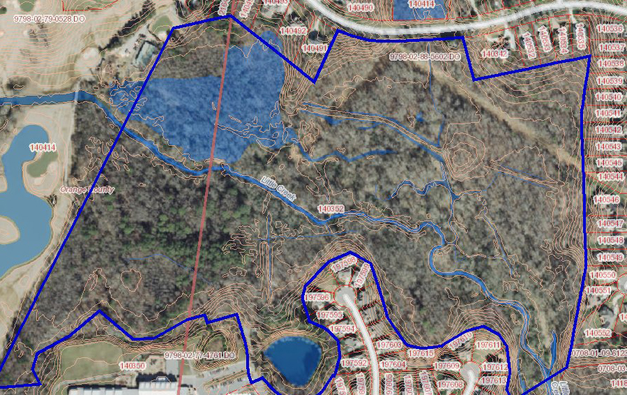 Meadowmont Trail Bridges – Wetlands and TnE Survey