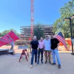 Congratulations to @ncstate on the topping out of the Integrative Sciences Building (ISB) - located on the heart of campus at the brickyard. Our Falcon team (a couple of which are NC State Alumni) were honored to be in attendance for this milestone! Thank you to @skanskausa for coordinating the event.

Falcon is providing materials testing and special inspections during construction of the ISB, and also provided geotechnical engineering during design.
