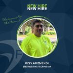 We are happy to welcome Ozzy Arizmendi to Falcon’s Construction services team. Ozzy is a US Marine veteran and previously worked with AT&T. During his time in the Marines, he worked as a secure network administrator. Ozzy was looking to make a career change and has always had an interest in civil engineering. We are happy to have Ozzy on board as he begins this new career path. He will be serving as Engineering Technician for Falcon, and has hit the ground running - thus far completing his nuke gauge safety certification and ACI class.