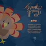 Wishing everyone a safe and happy Thanksgiving!🦃